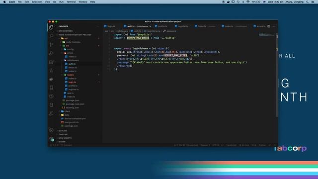 mern stack project from scratch | part 2 | node  express mongo redis typescrit  authentication APIs