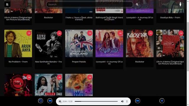 Musify - A Music Streaming web Application | Software Engineering Course's Project