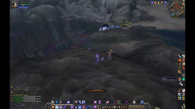 "And Into the Fel Fire" WoW Archaeology Quest