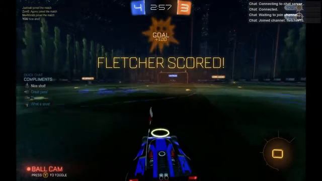 Rocket League - Nice kickoff goal 2