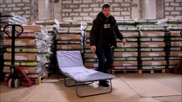 Раскладушка с матрасом М20