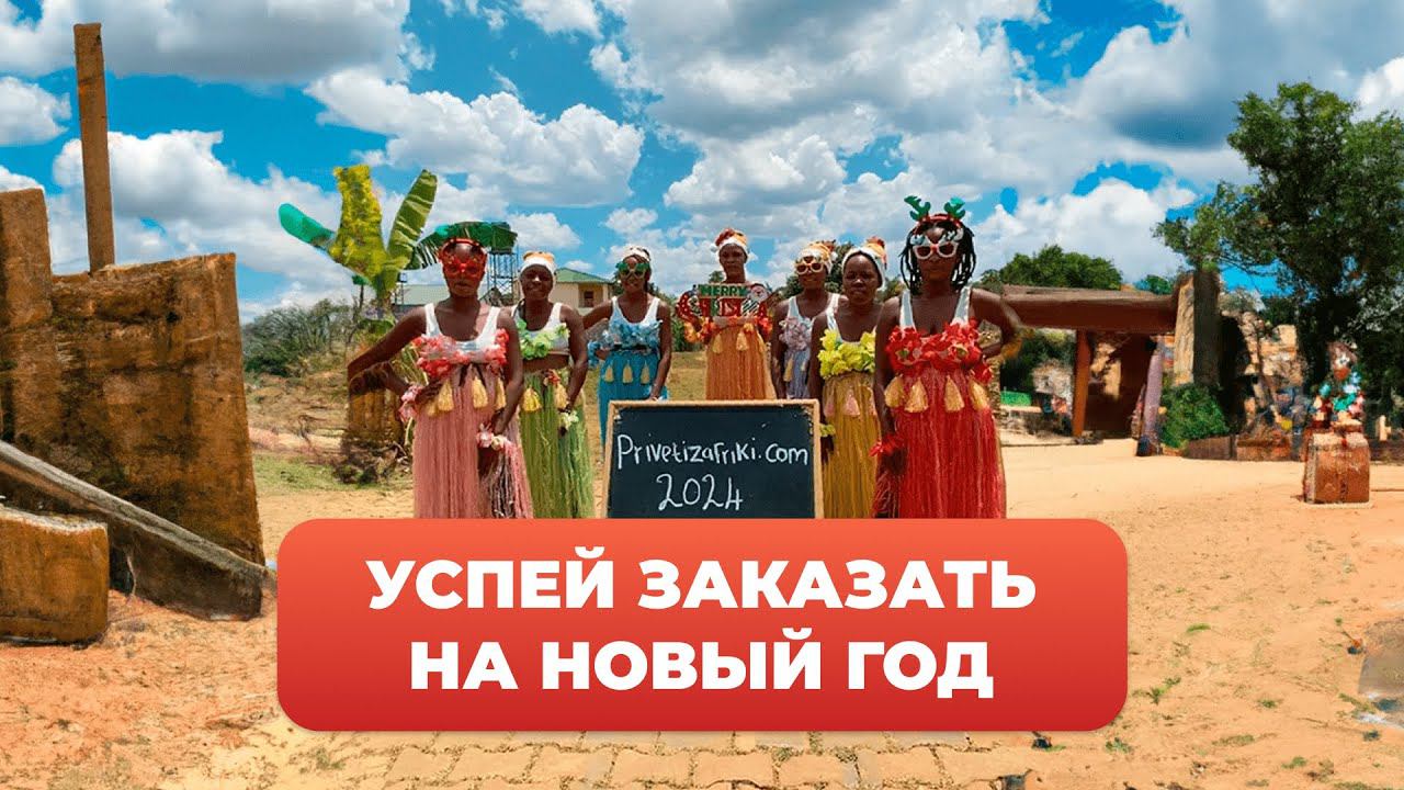 КАК ЗАКАЗАТЬ НОВОГОДНЕЕ ВИДЕОПОЗДРАВЛЕНИЕ У «ПРИВЕТ ИЗ АФРИКИ»