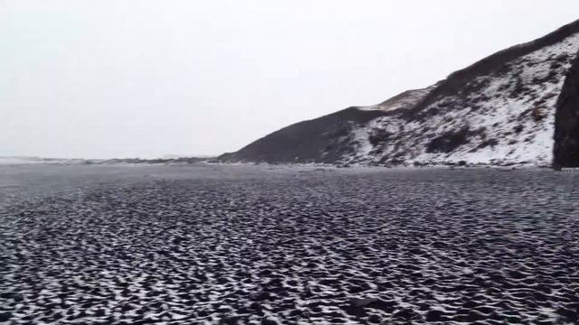 Пляж Рейнисфьяра Reynisfjara Исландия 18.3.2015