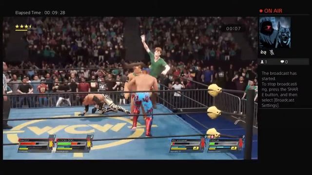 Sup yall Shaggy Scooby Live WWE 2K22