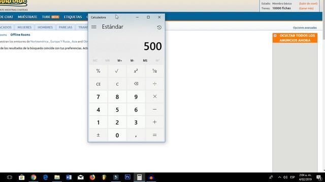 CHATURBATE CONVERTIR TOKENS A DOLARES