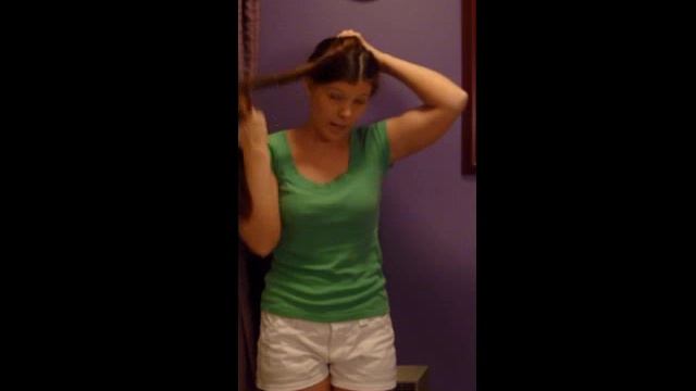 How to Wear a Turbie Twist Hair Drying Towel with Extra Long Hair