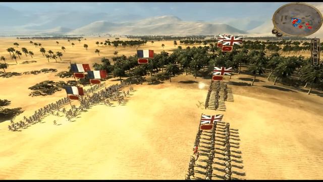 Empire Total War online Land battle #18 Britian Vs France - NEW MAP !