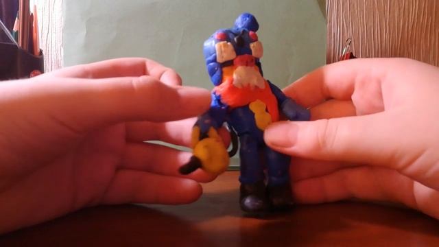 Моя коллекция фигурок из игр. Лепка с монахом #1