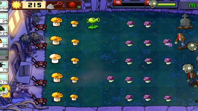 Растения против Зомби Уровень 7-6
Plants vs Zombie Level 7-6