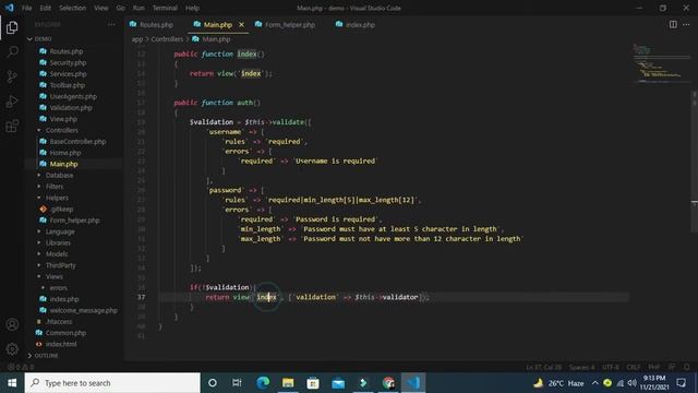 CodeIgniter Web Login System Part 1