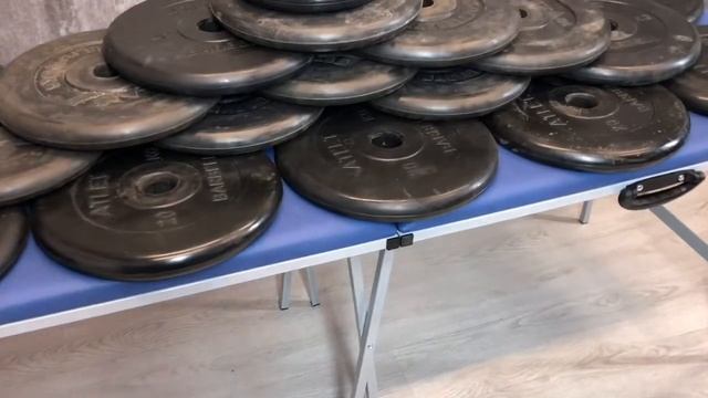 Массажная кушетка M185 проверка на прочность