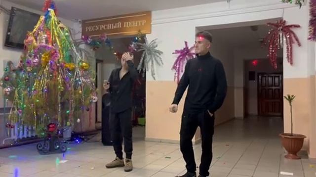 Фантастически красивый номер гр. ТЭ-12 на новогоднем карнавале