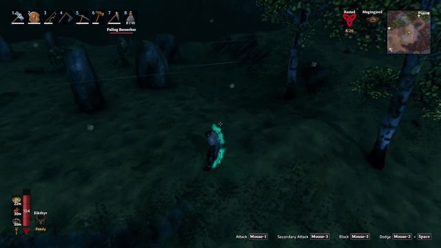 Valheim -  Stonehenge guarded by 3 Fuling Berzerkers in the Plains Biome