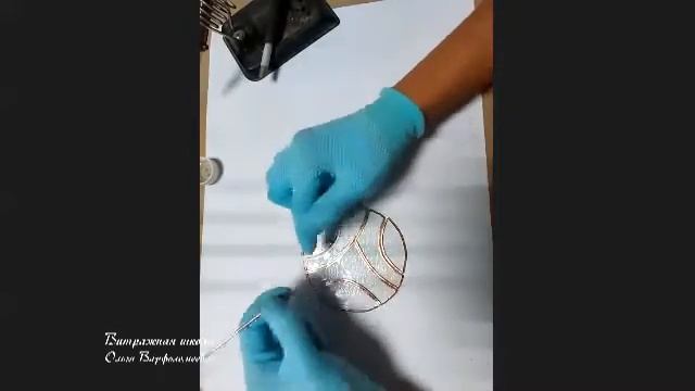 Витражи Тиффани. Особенности пайки, если большие щели между деталями