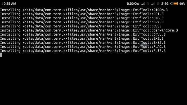 Install Exiftool in Termux NO ROOT