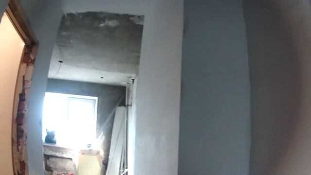Кухня с маяками/Коридор под Финиш/Шпатлёвка/