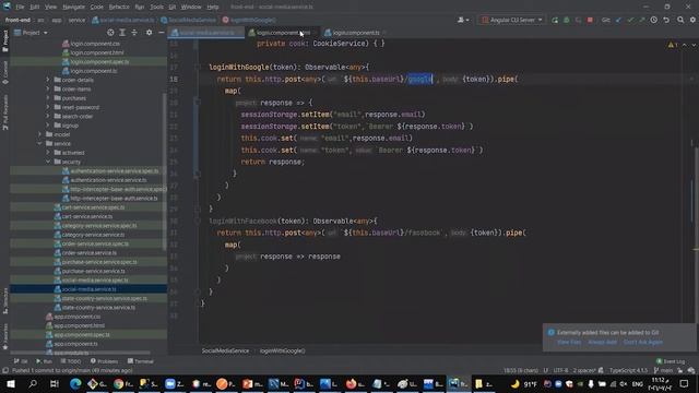 Google & Facebook With Angular Part 3