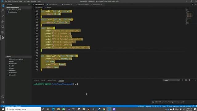 Serie Programación Funcional (01) - Calculadora en Lenguaje C - Programación Estructurada