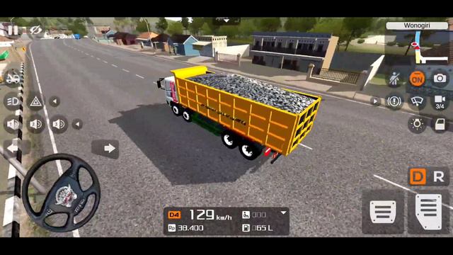 Bussid Mitsubishi Fuso Dump Truck New Mod Driving 2021 - Bus Simulator Indonesia Android Gameplay