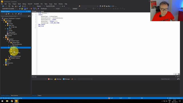 PLC programming using TwinCAT 3 - Structures & functions (Part 5_18)
