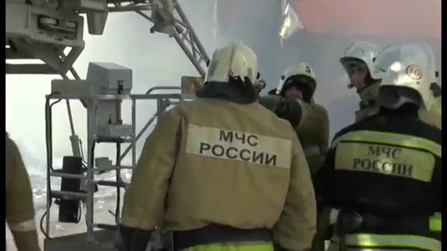 В Ростове пожар Отель