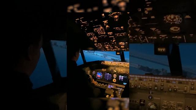 Пролетаем под мостами в Нью-Йорке Boeing 737 тренажер "Dream aero" #shorts