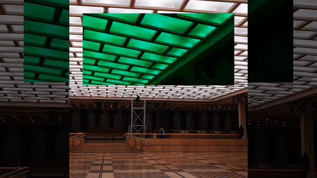 Подсветка Банкетного зала Кремлёвского дворца съездов.