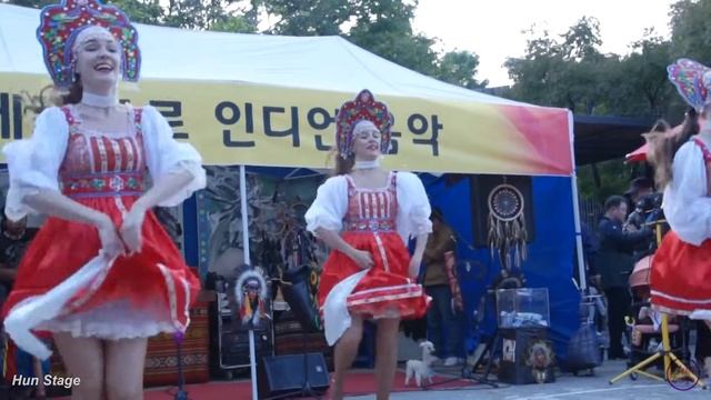 2018-10 러시아 미녀들의 민속춤-2Брови-Иван Купала: 한성백제문화제Russian Folk Dance