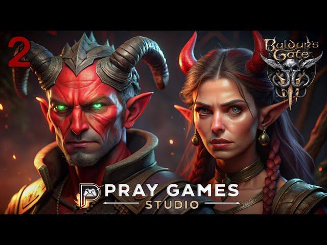ГОРОД ТИФЛИНГОВ - Baldur’s Gate 3 - Слепое прохождение (2)