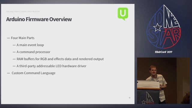 Lonestar ElixirConf 2017- Creating a Nerves-based Status Monitor... by Andrew Selder