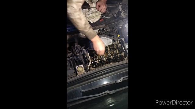 Замена маслосъемных колпачков на моторе ep6, Citroen C4 (Peugeot)