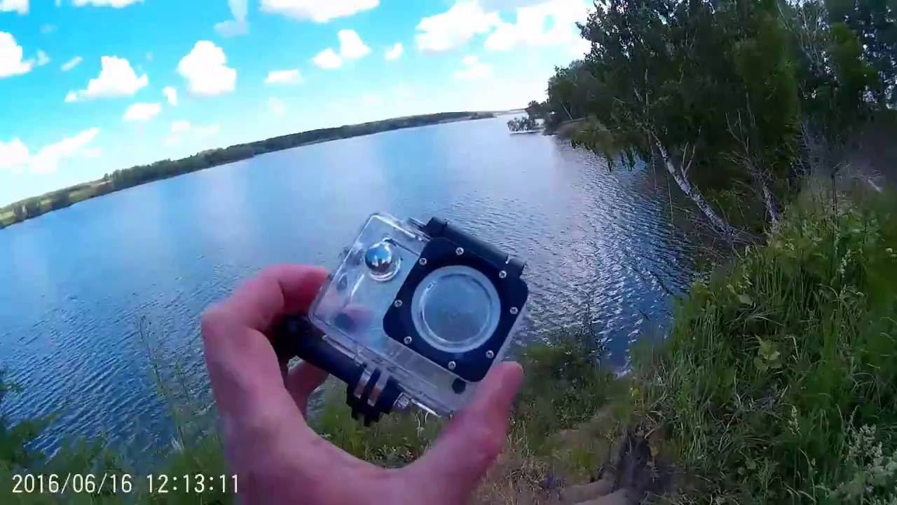 Испытание аквобокса экшн камеры sj7000