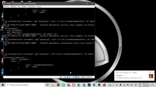 Instalacion de mongodb en Centos