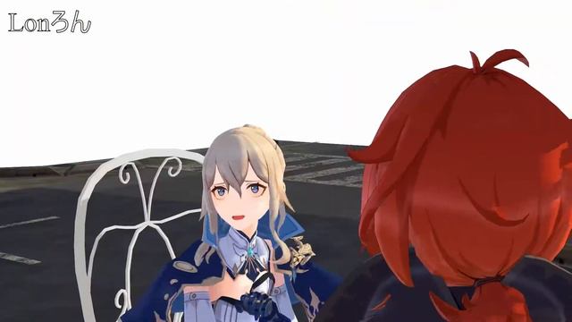 When your friends don't save your seat[GENSHIN IMPACT MMD]