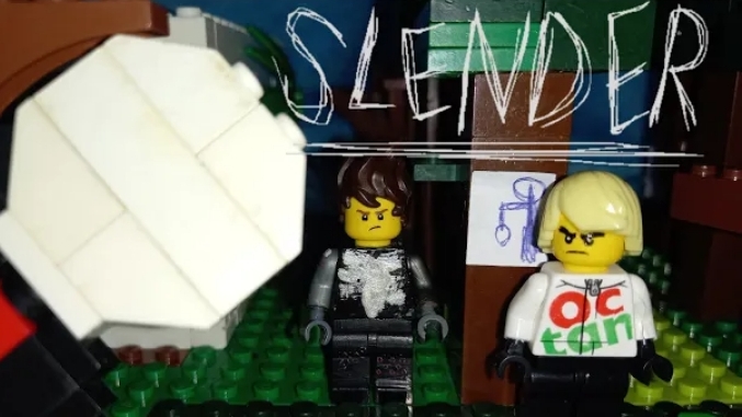 лего слендермен ( lego slenderman )