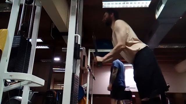 14 12 2019 трицепс на блоке канатная рукоятка дропсет