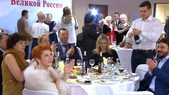 Надежда Журавлева  Новогодний вечер в здании Правительства Москвы