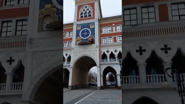 Часы в йошкар- ОлеEl reloj en Yoshlar-Ola Russia