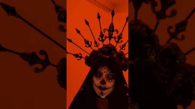 Фотосъемка у фотографа Виталия Харламова. Персонаж авторский в стиле Santa Muerte. #cosplay