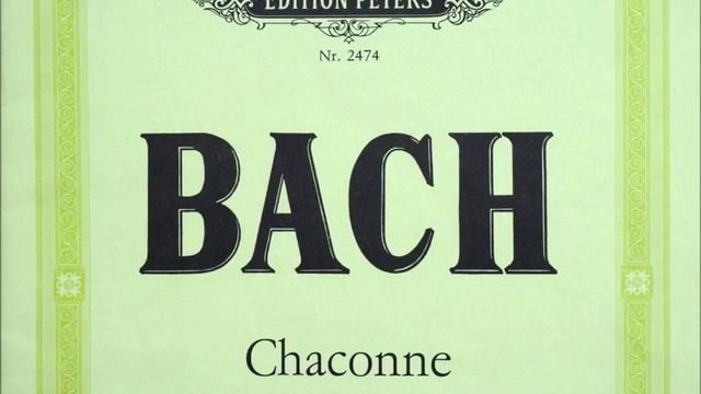 I.S.Bach - Chaconne (part)