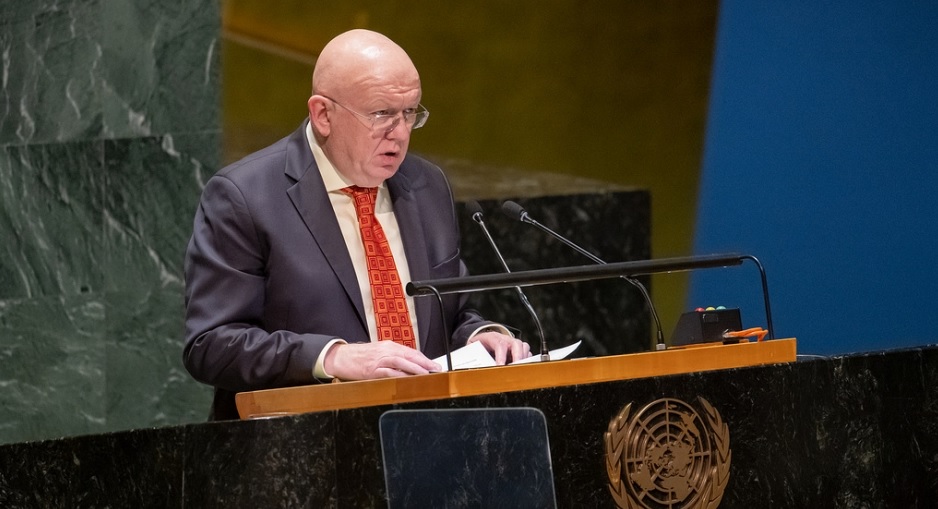 Statement by Amb.Nebenzia at UNGA meeting regarding the use of veto in the SC on the Middle East