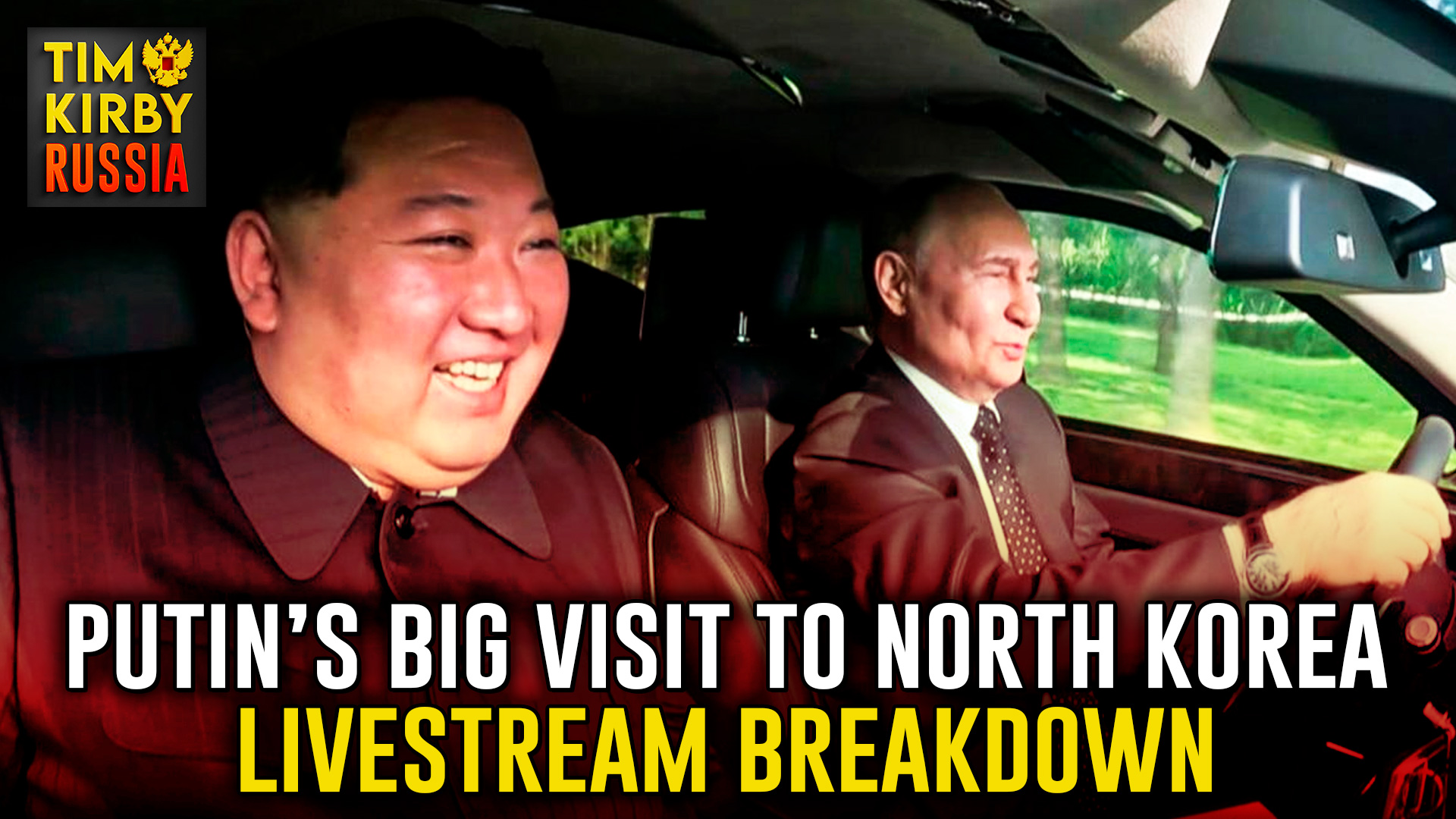 "Putin’s big visit to North Korea - Livestream Breakdown"