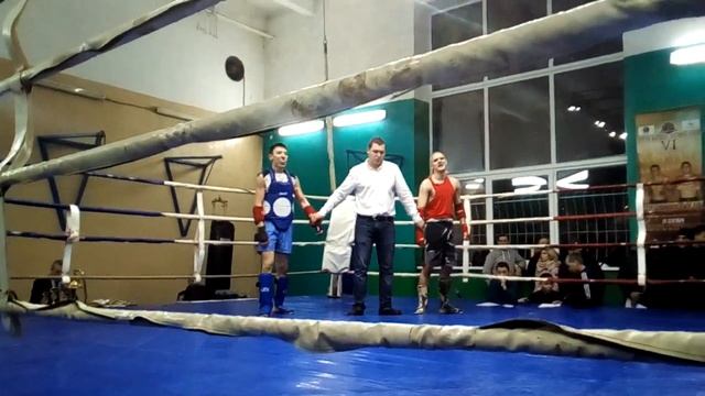 Muay Thai Тайский Бокс чемпионат Покров 2018 10 марта Дмитрий Елисов 1 место 2 часть