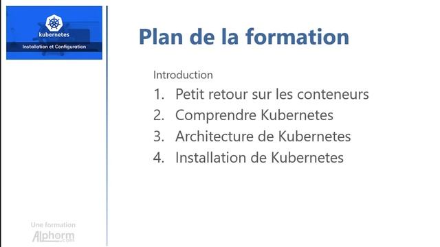 Vidéo présentation de la formation Kubernetes