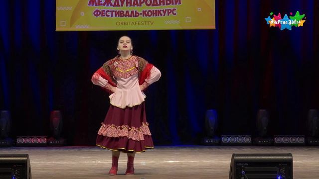 "Озорная казачка" исп. Русеева Виктория 
Народный коллектив ансамбль танца  "Радость"