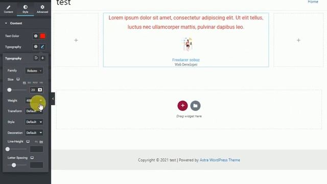 Elementor's Testimonial Carousel: Design Testimonial Sliders create by freelancersobuzislam