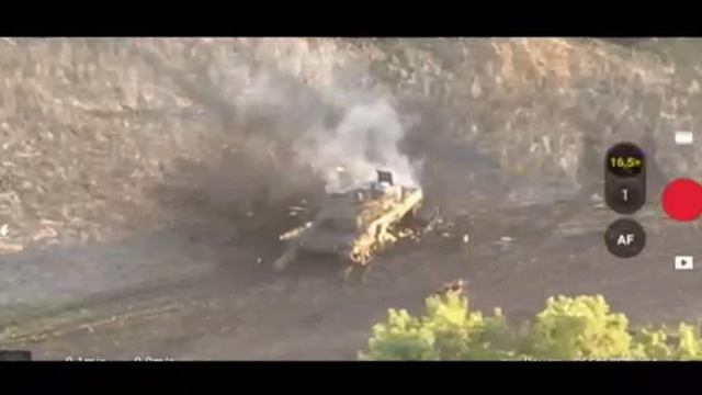 Армия России уничтожила очередной Leopard на Марьинском направлении.