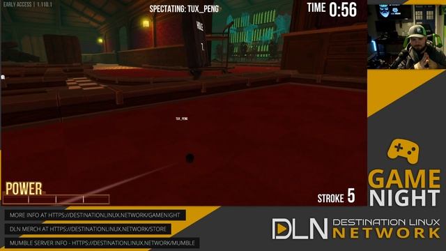 Destination Linux Network Game Night - Golf With Friends, Warframe, Left 4 Dead & More