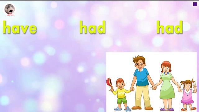 50 Irregular Verbs and Pictures Learning Words in English