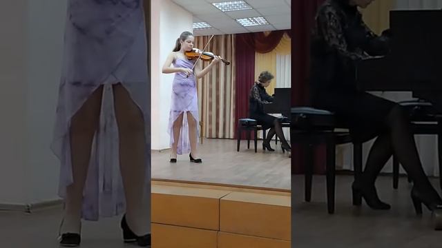 Ш.Берио, концерт #9, исп. Харитонова Елизавета, 4кл, ДМШ 4, г Самара, 02.2020